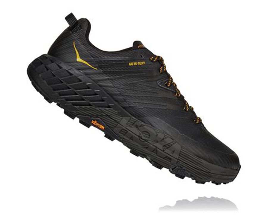 Hoka One One Trail Schoenen Heren - Speedgoat 4 Gore-Tex - Zwart - CI1435706